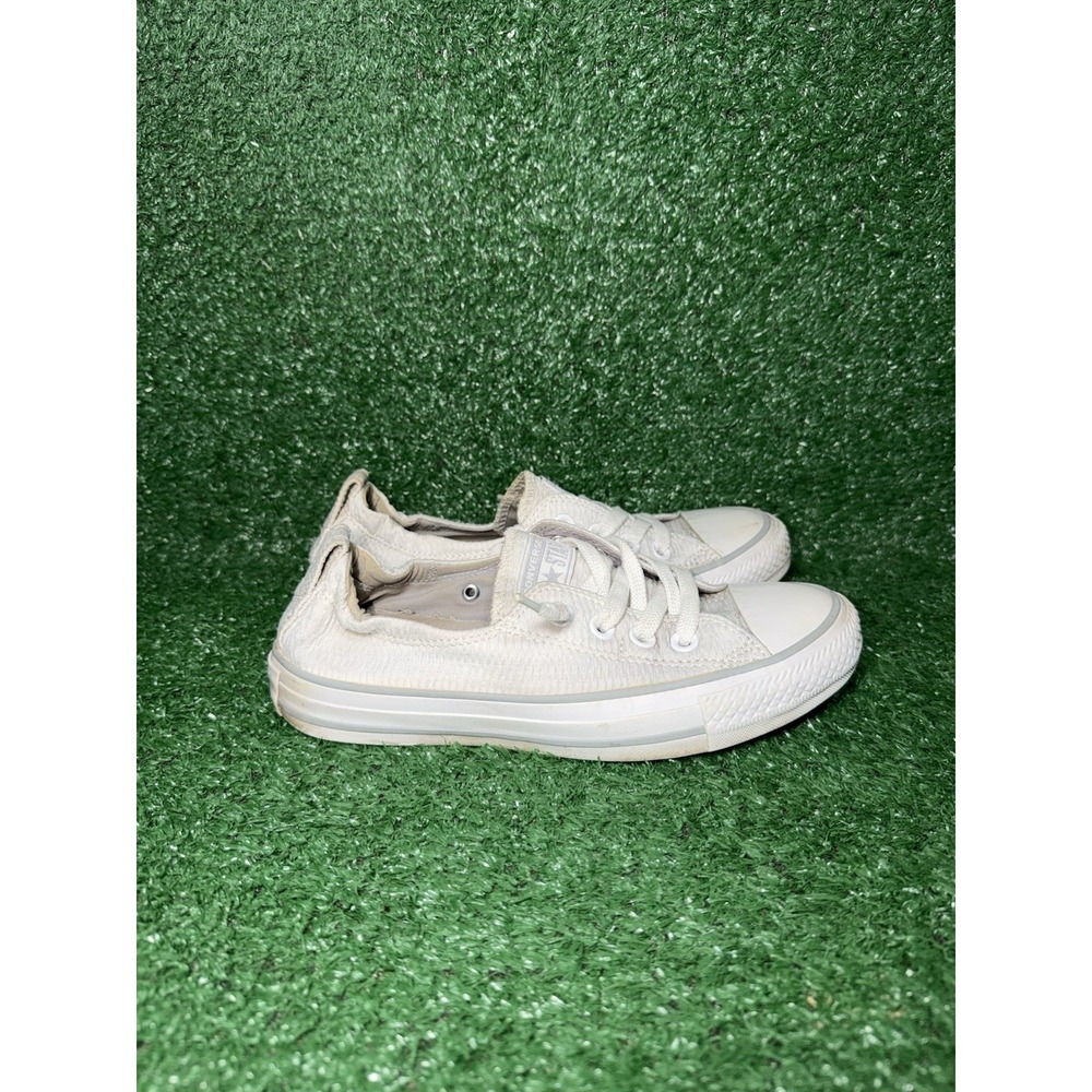 Converse Womens 6 CT All Star Shoreline Grey Casual Shoes Slip On Mesh‎ Sneakers